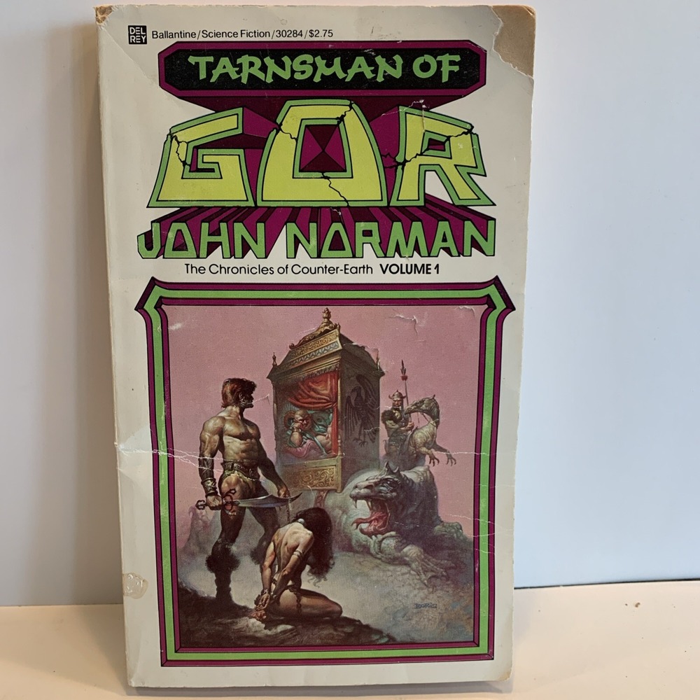 Tarnsman of Gor John Norman Chronicles‎ of Counter-Earth Vol 1 Del Rey 1983 PB
